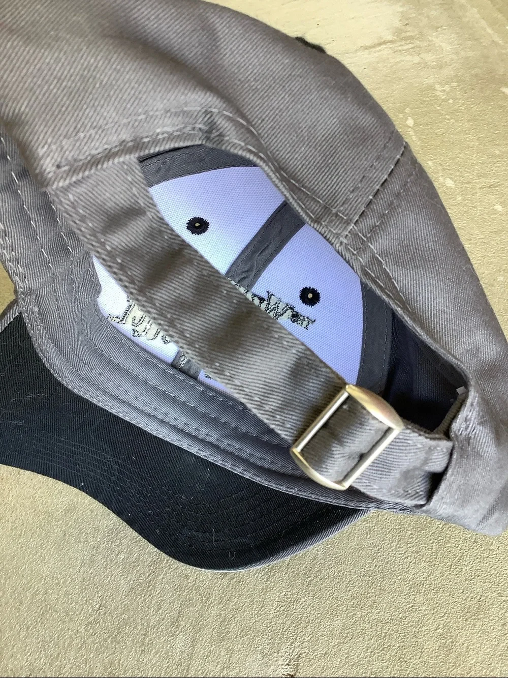 Wizarding world of Harry Potter grey baseball cap